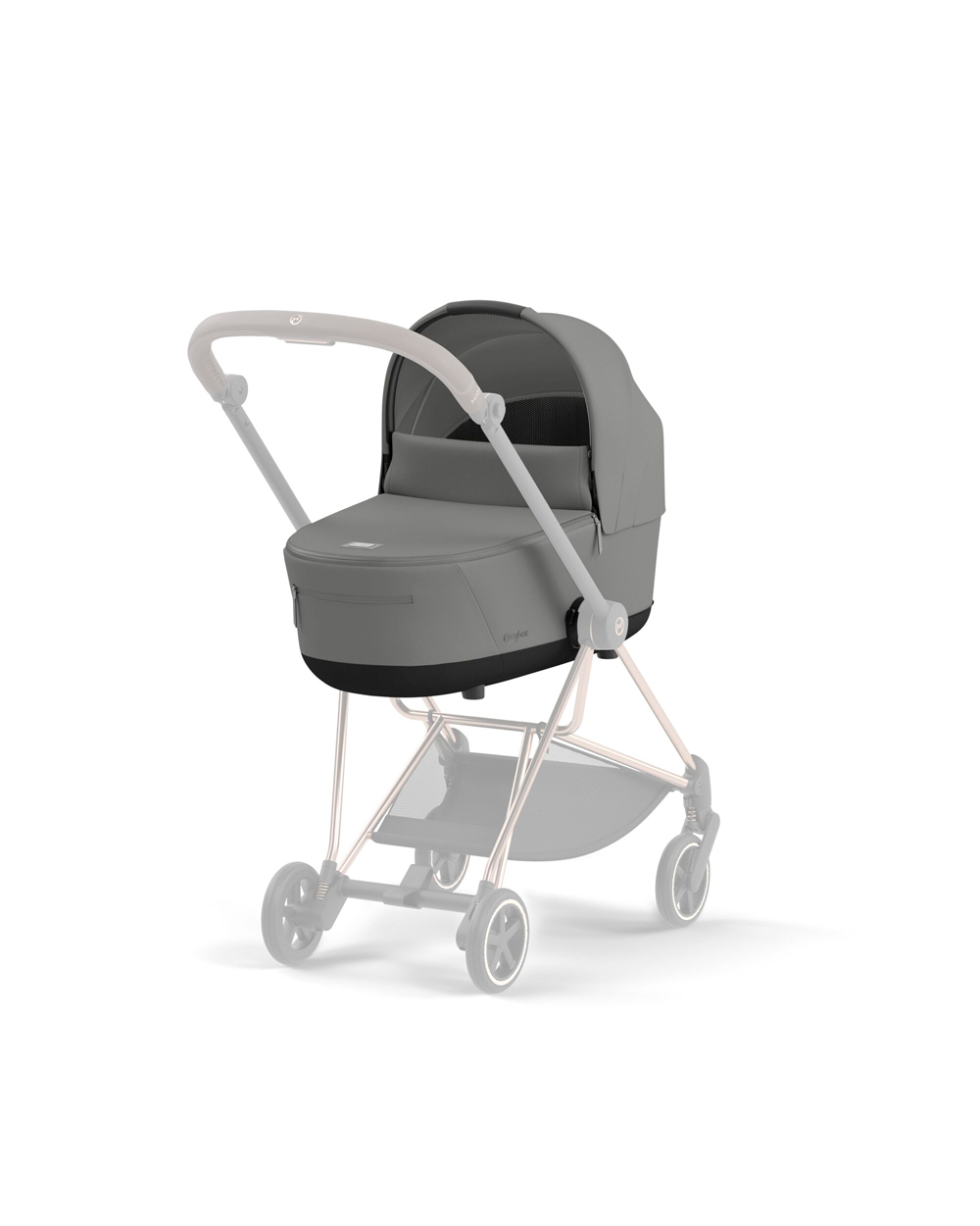 Mios Lux carrycot Mirage grey colour  Cybex