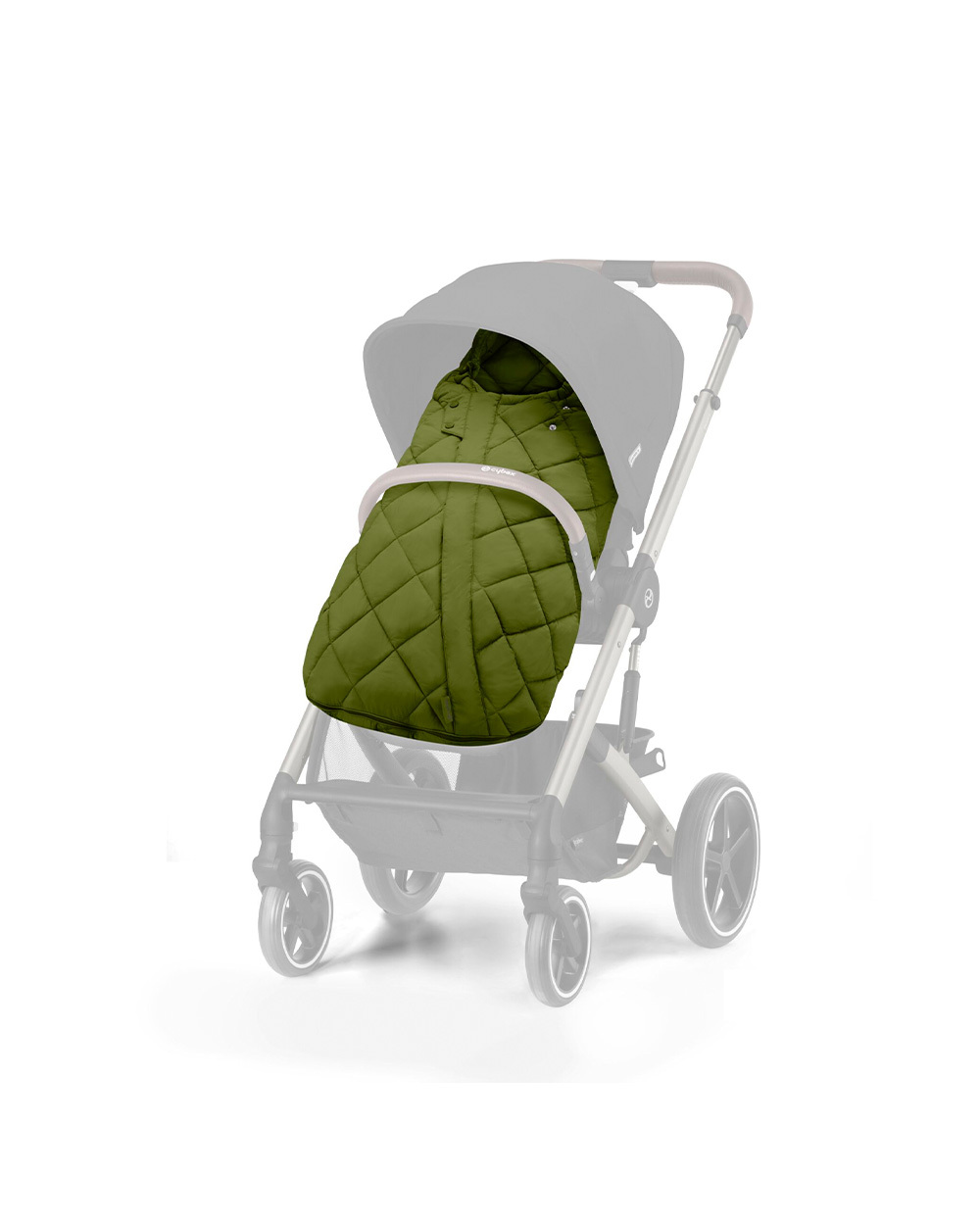 Snogga 2 footmuff Nature green colour  Cybex