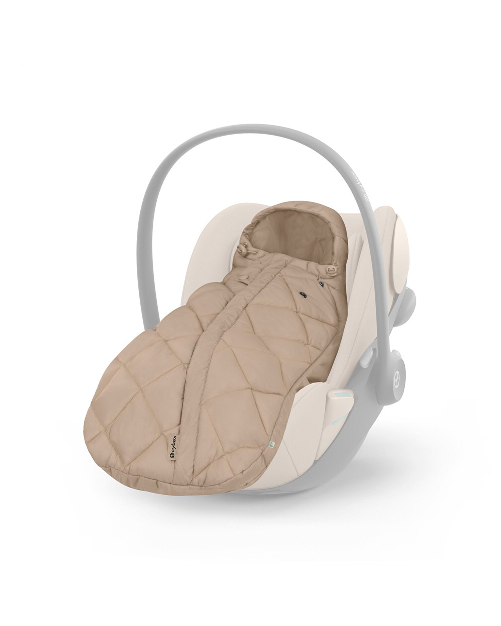 Snogga Mini 2 footmuff Almond beige colour  Cybex