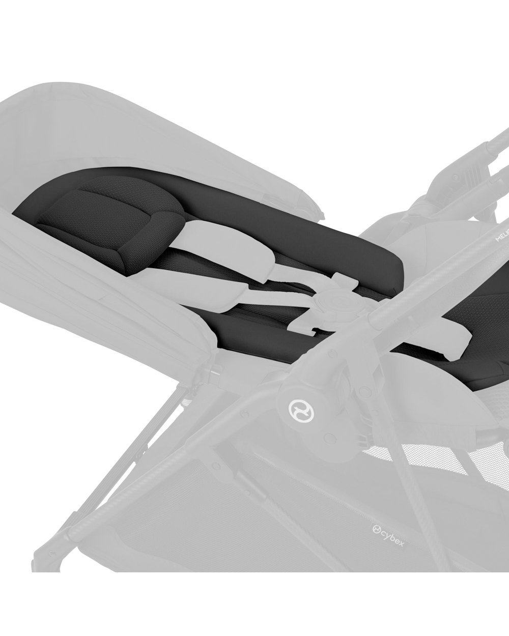 Melio Carbon pushchair Magic black colour  Cybex