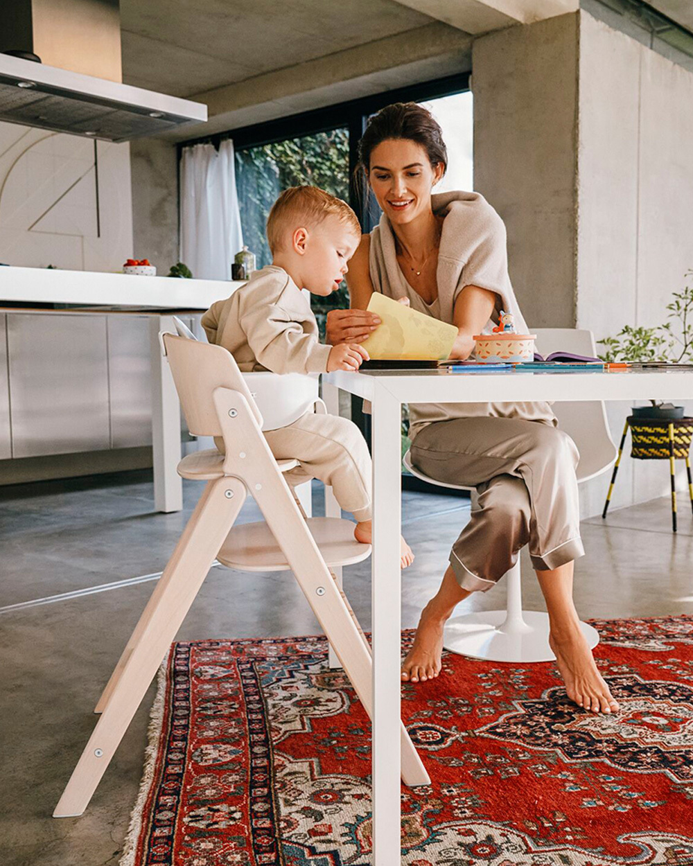 Click & Fold 3-in-1 highchair Light natural colour  Cybex