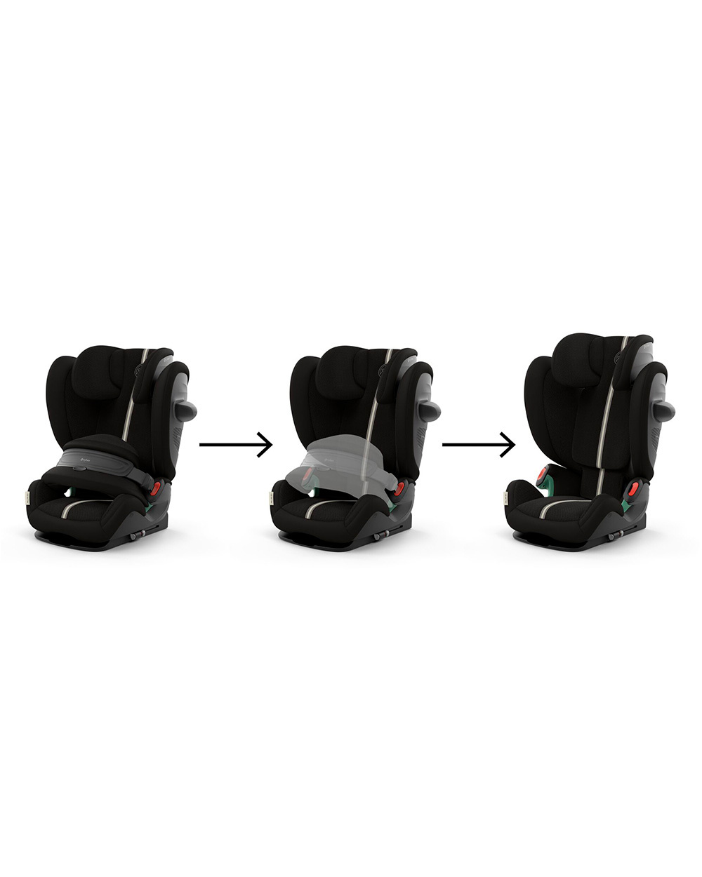 Pallas G2 i-Size car seat Moon black colour (Plus)  Cybex