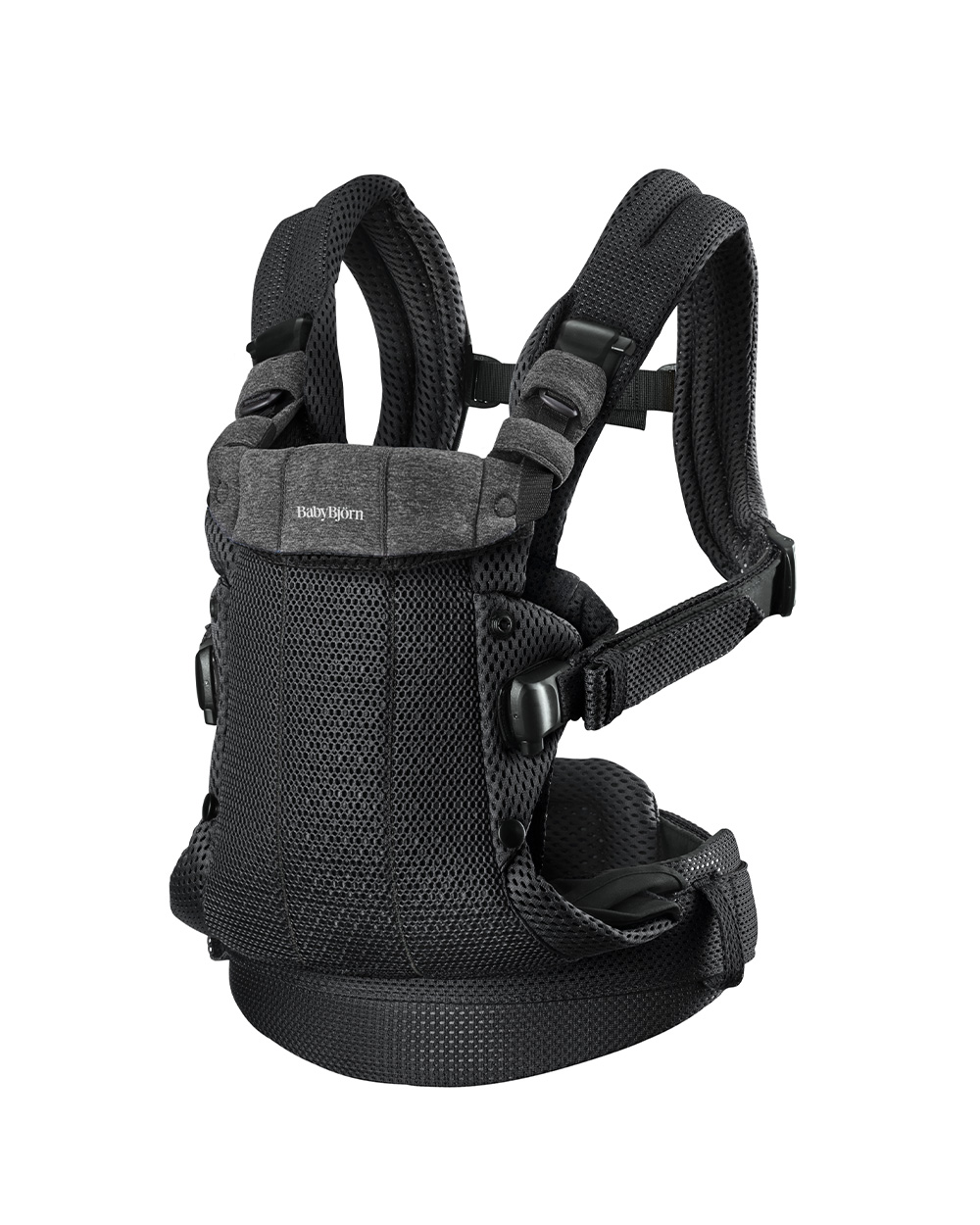 Harmony Mesh 3D baby carrier Black colour  Babybj&ouml;rn