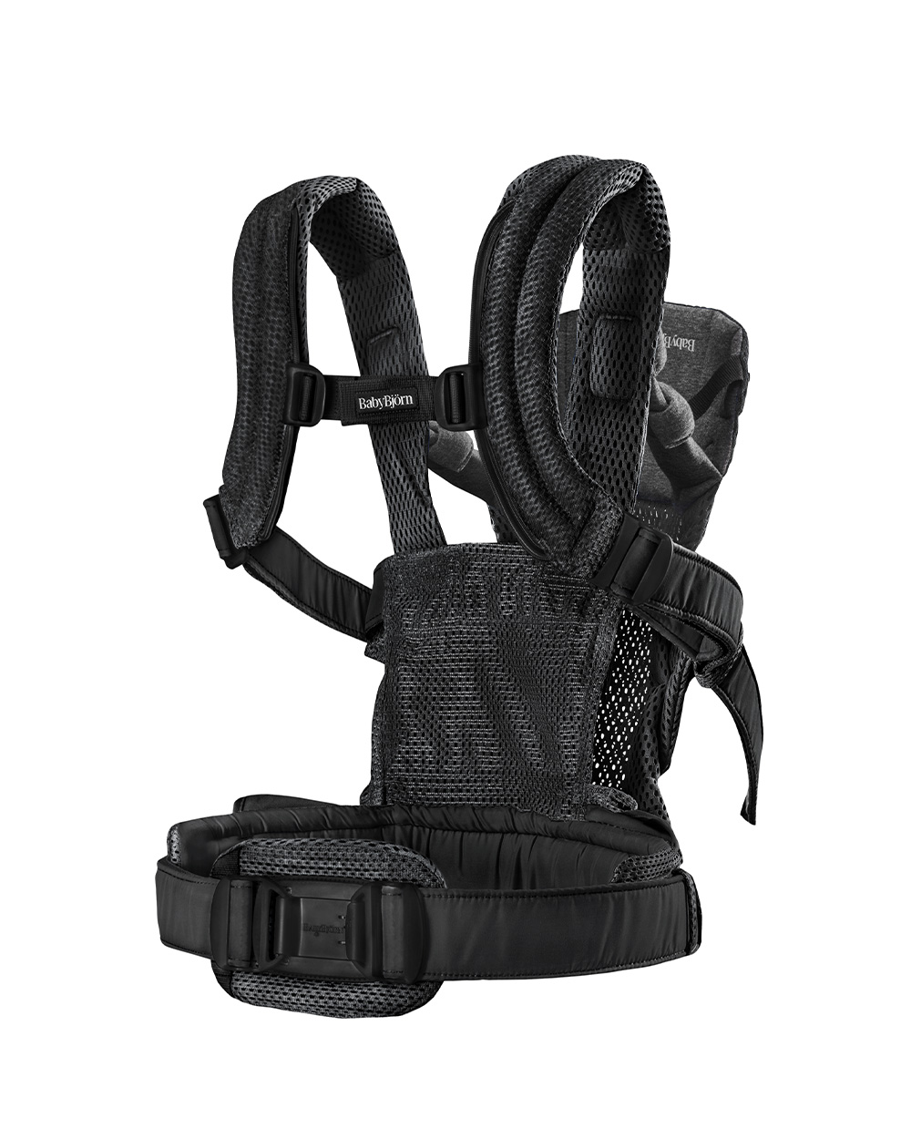 Harmony Mesh 3D baby carrier Black colour  Babybj&ouml;rn