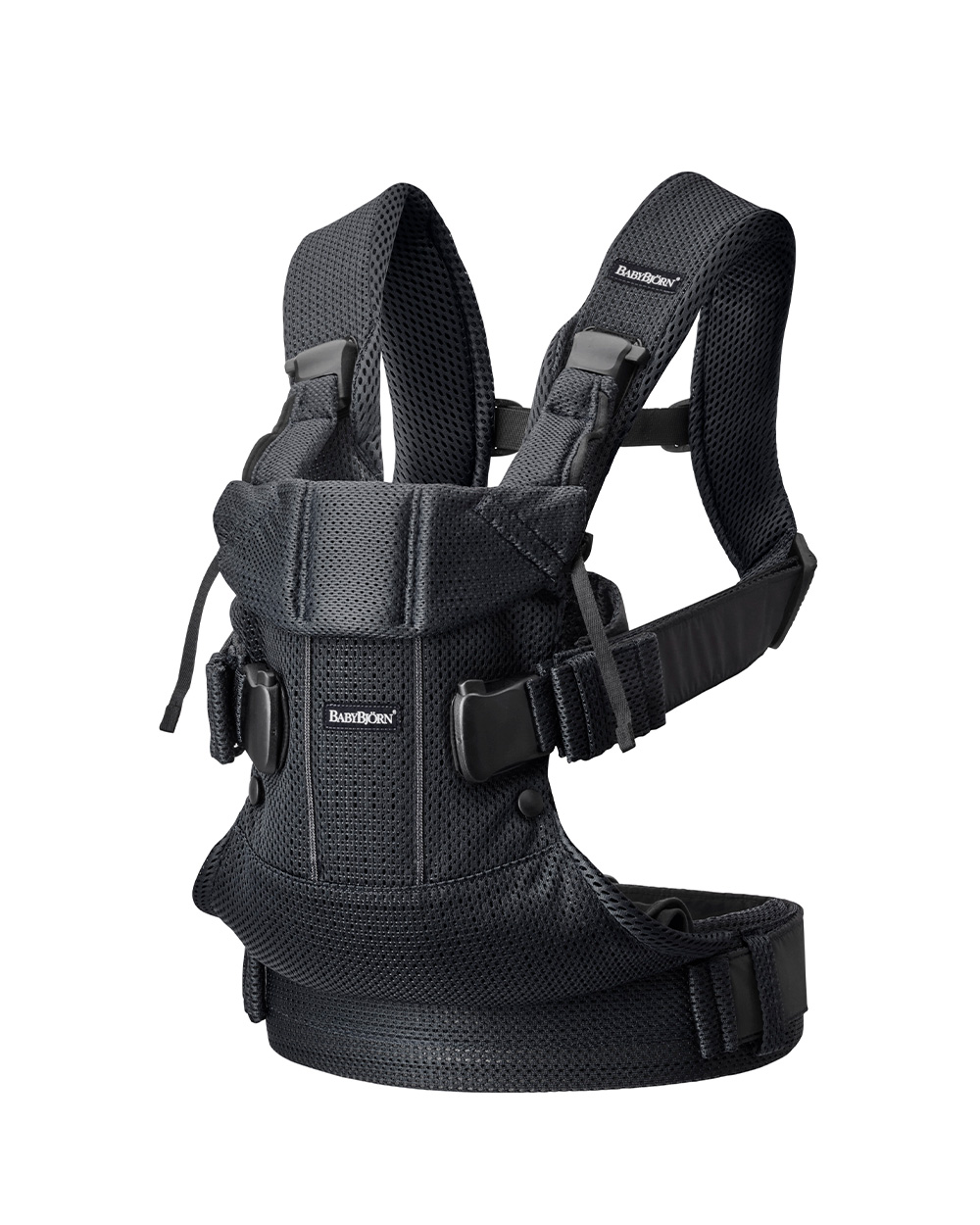 One Air Mesh 3D baby carrier Black colour  Babybj&ouml;rn