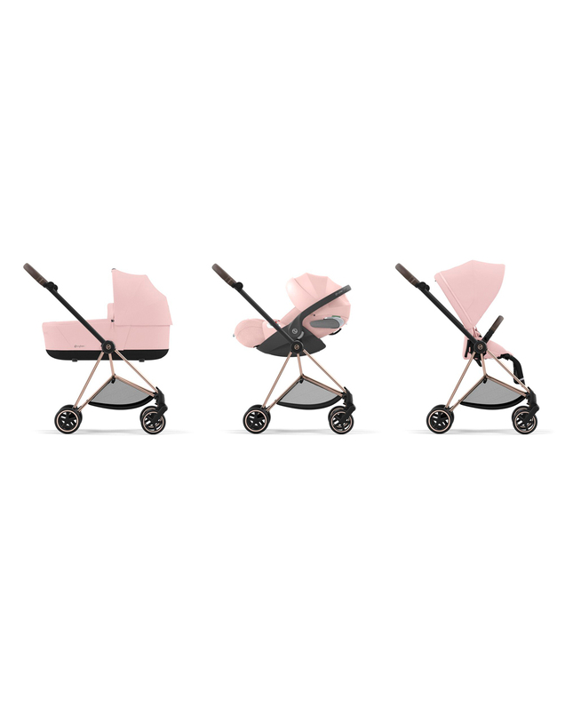 Mios Lux carrycot Peach pink colour  Cybex