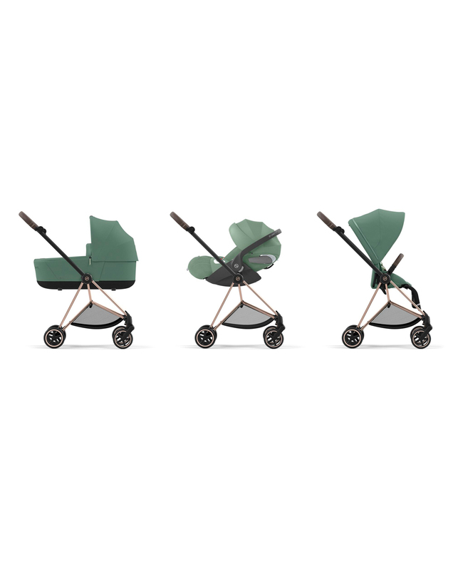 Mios Lux carrycot Leaf green colour  Cybex