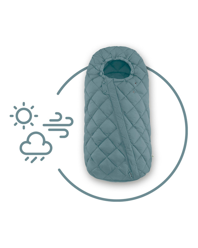 Snogga 2 footmuff Sky blue colour  Cybex
