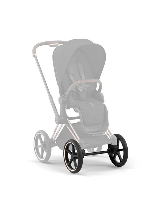 Priam front wheel set Black colour Cybex