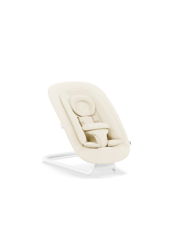 Gold bouncer for Lemo/Click & Fold Canvas white colour Cybex