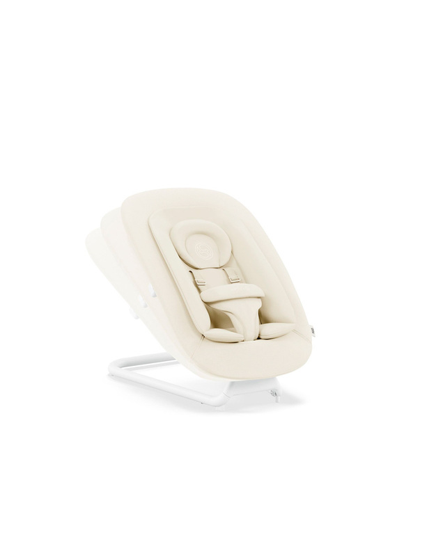 Gold bouncer for Lemo/Click & Fold Canvas white colour Cybex