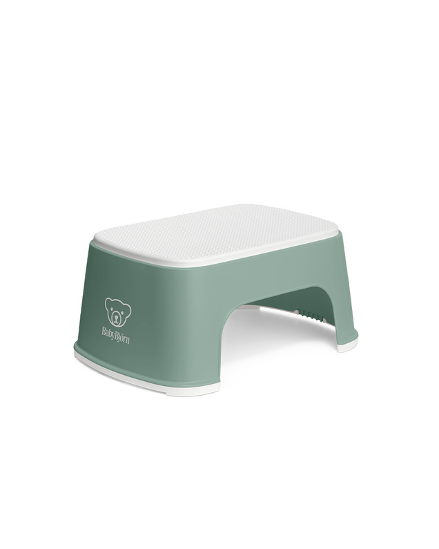 Step Deep green/white colour  Babybjörn