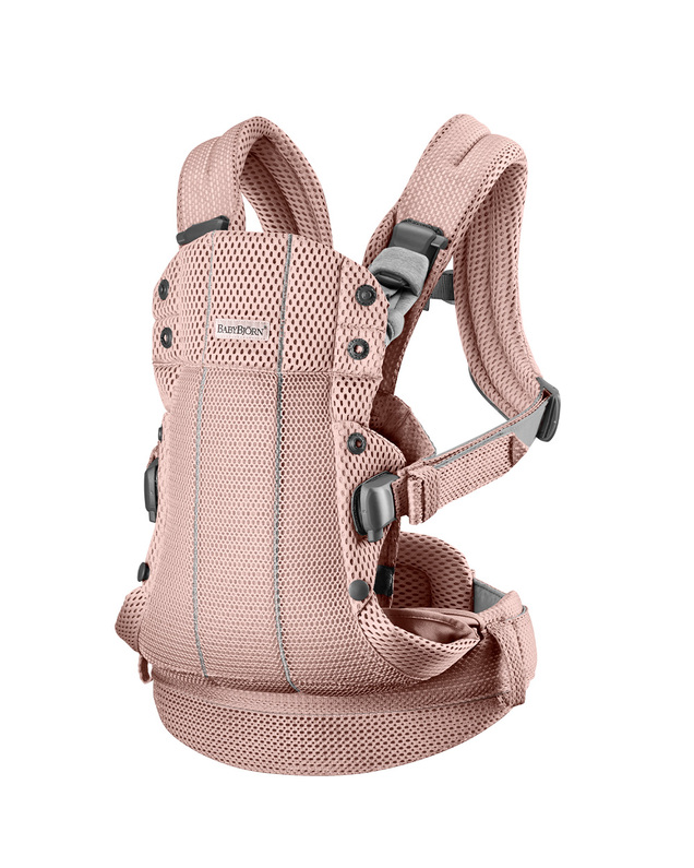 Harmony Mesh 3D baby carrier Powder pink colour  Babybjörn