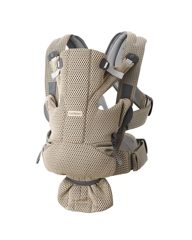Move Mesh 3D baby carrier Grey beige colour  Babybjörn