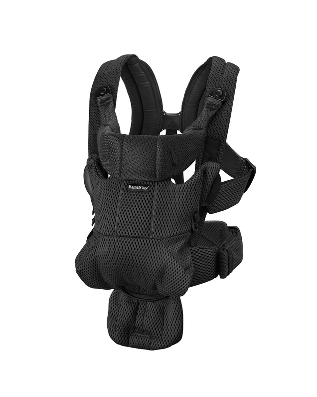 Move Mesh 3D baby carrier Black colour  Babybjörn