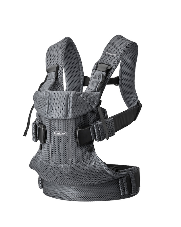 One Air Mesh 3D baby carrier Anthracite colour  Babybjörn