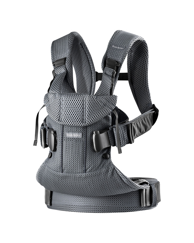 One Air Mesh 3D baby carrier Anthracite colour  Babybjörn