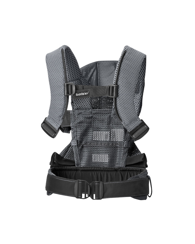 One Air Mesh 3D baby carrier Anthracite colour  Babybjörn