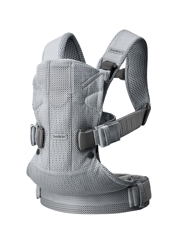 One Air Mesh 3D baby carrier Silver colour  Babybjörn