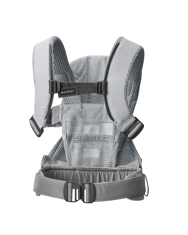 One Air Mesh 3D baby carrier Silver colour  Babybjörn