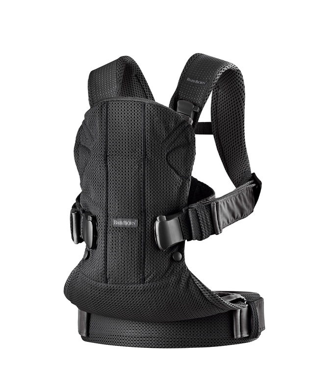 One Air Mesh 3D baby carrier Black colour  Babybjörn