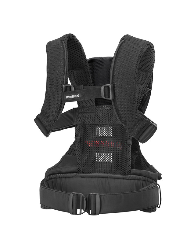 One Air Mesh 3D baby carrier Black colour  Babybjörn