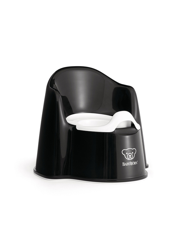 Armchair pot Black/white colour  Babybjörn