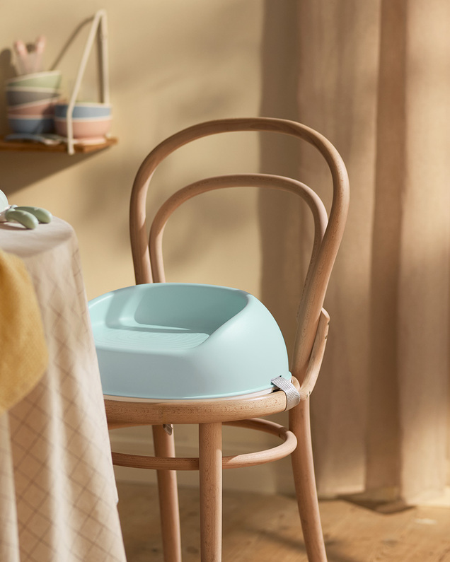 Chair booster seat Mint green colour  Babybjörn