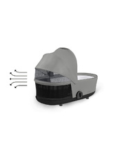 Mios Lux carrycot Mirage grey colour  Cybex