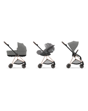 Mios Lux carrycot Mirage grey colour  Cybex