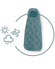 Snogga Mini 2 footmuff Stone grey colour  Cybex