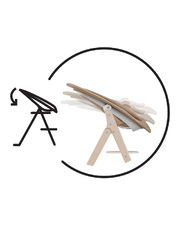 Click & Fold 4-in-1 highchair All white colour  Cybex