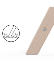 Click & Fold highchair Light natural colour  Cybex