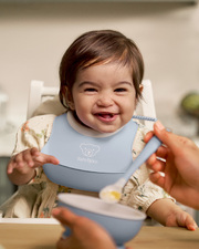3-piece meal set Pastel blue colour  Babybj&ouml;rn