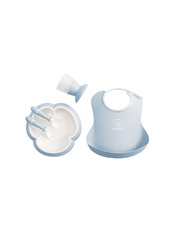 5-piece meal set Pastel blue colour  Babybj&ouml;rn