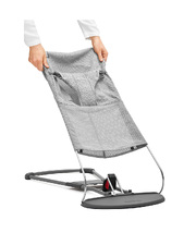 Bliss Mesh bouncer cover Grey colour  Babybj&ouml;rn