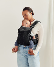 Harmony Mesh 3D baby carrier Black colour  Babybj&ouml;rn