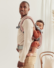 Harmony Mesh 3D baby carrier Powder pink colour  Babybj&ouml;rn