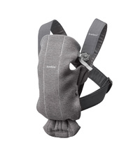Mini Jersey 3D baby carrier Dark grey colour  Babybj&ouml;rn
