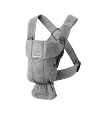 Mini Mesh 3D baby carrier Grey colour  Babybj&ouml;rn