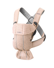 Mini Mesh 3D baby carrier Pearly pink colour  Babybj&ouml;rn