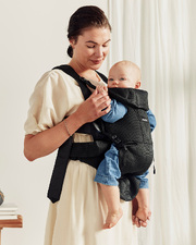 Move Mesh 3D baby carrier Black colour  Babybj&ouml;rn