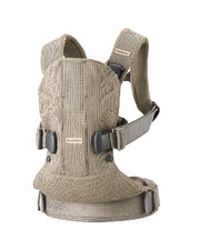 One Air Mesh 3D baby carrier Grey beige colour  Babybj&ouml;rn