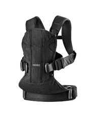One Air Mesh 3D baby carrier Black colour  Babybj&ouml;rn