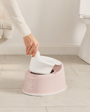 Smart pot Pastel pink/white colour  Babybj&ouml;rn