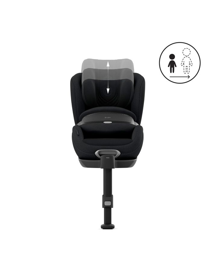 Anoris T2 i-Size car seat Sepia black colour  Cybex