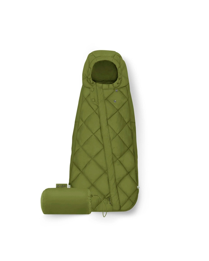Snogga Mini 2 footmuff Nature green colour  Cybex