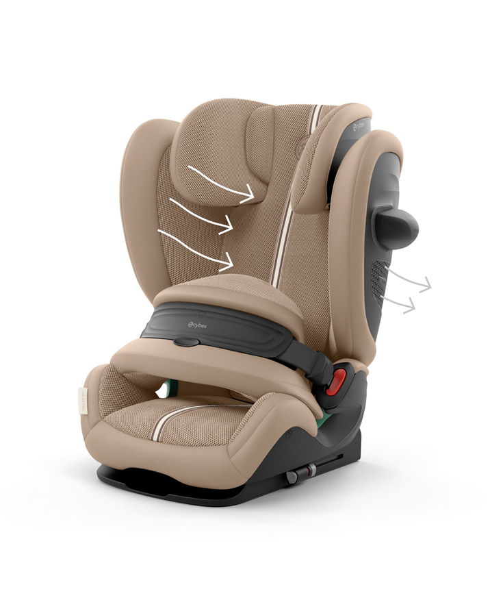 Pallas G2 car seat Almond beige colour (Plus)  Cybex