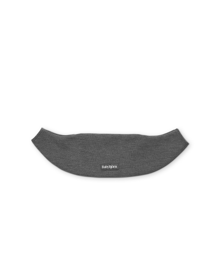 Move and Mini baby bib Dark grey colour  Babybj&ouml;rn