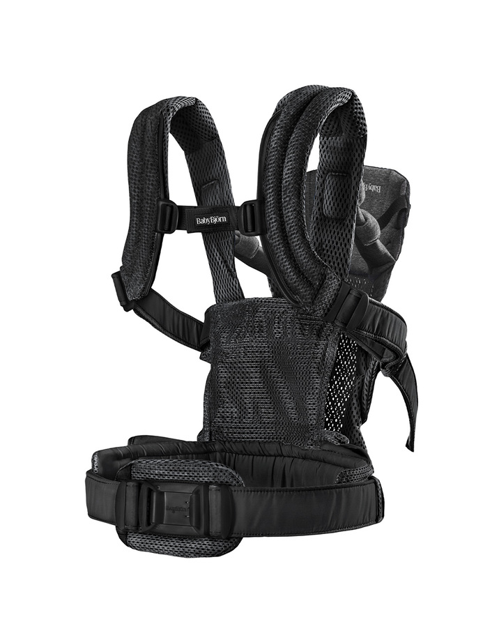 Harmony Mesh 3D baby carrier Black colour  Babybj&ouml;rn